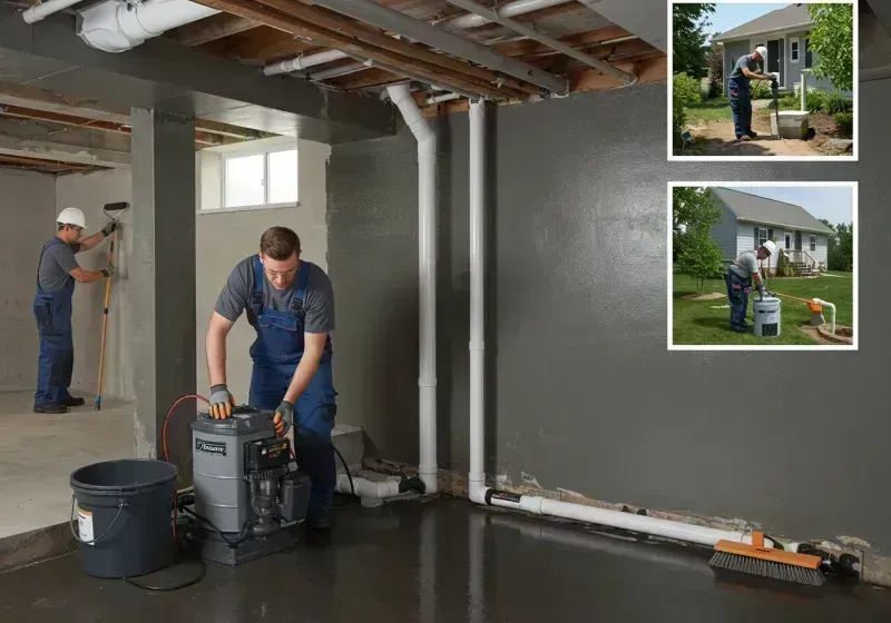 Basement Waterproofing and Flood Prevention process in Calhoun County, AL